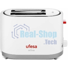 Тостер Ufesa TT7385 белый, 800 Вт, 2 слота