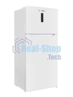 Холодильник SNOWCAP CUP NF 512 W белый двухкамерный 369/110л морозилка сверху, No Frost