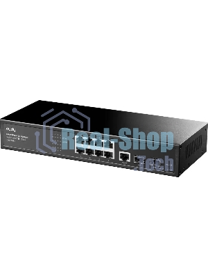 Коммутатор Cudy GS2008S2, 8×1 Гбит/с, 2×1 Гбит/с SFP