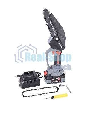 Цепная пила ProfiPower MKGST-18V (Li-ion-1 шт, 4.0А·ч, 15 см, 6