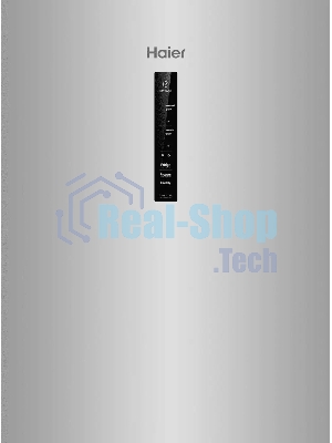 Холодильник Haier CEF538CSG серебристый двухкамерный 263/105л морозилка снизу, No Frost