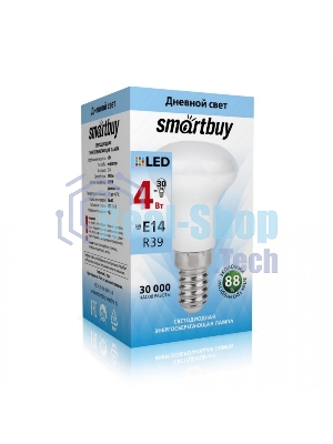 Лампа светодиодная Smartbuy 4W/4000/E14 (SBL-R39-04-40K-E14)