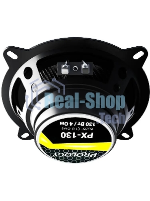 Колонки автомобильные Prology PX-130 130Вт 89дБ 4Ом 13см (5дюйм) (ком.:2кол.) коаксиальные двухполосные