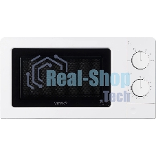 Микроволновая печь Vitek VT-MW0820 белый, 20 л, 700 Вт, переключатели - поворотный механизм