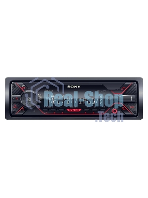 Автомагнитола Sony DSX-A410BT, 1 DIN, Bluetooth, USB Type-A, AUX, съёмная панель