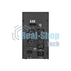 Источник бесперебойного питания Crown CMU-SP800 COMBO USB/800 ВА\480 Вт/7 x компьютерная/евророзетка (C13/Schuko)