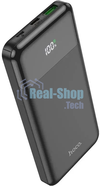 Портативный аккумулятор Hoco J102 Cool figure 10000mAh QC3.0/PD3.0 20W 3A USB-A/USB-C черный