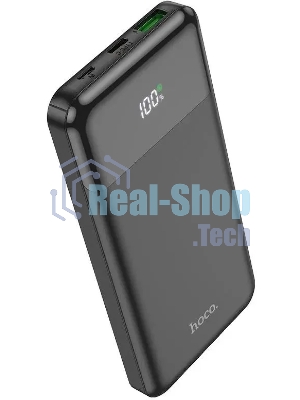 Портативный аккумулятор Hoco J102 Cool figure 10000mAh QC3.0/PD3.0 20W 3A USB-A/USB-C черный