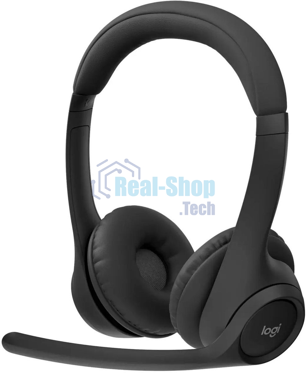 Гарнитура Logitech Zone 300 чёрный, беспроводная, Bluetooth, до 16 ч