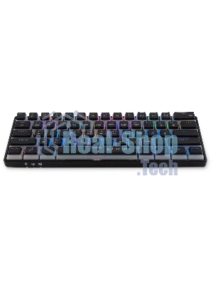 Клавиатура беспроводная Oklick K763W механическая черный USB BT/Radio Multimedia for gamer LED (1920548)