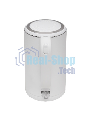 Электрочайник Centek CT-0020 белый, 1.7 л, 2200 Вт, скрытый нагревательный элемент