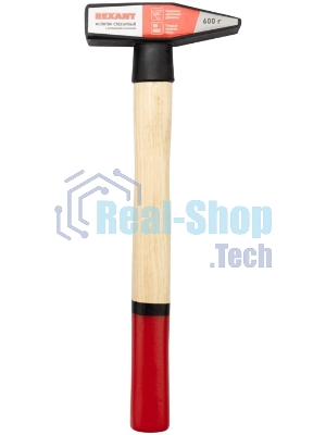Молоток слесарный Rexant 12-8106 с деревянной рукояткой, 600 г