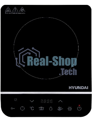 Плита настольная электрическая Hyundai HYC-0104 черный стеклокерамика (настольная)