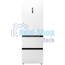Холодильник DeLonghi DMFS 19PINF BB MATTEO белый трехкамерный 265/140л морозилка снизу, No Frost