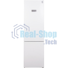 Холодильник Weissgauff CBN2WB1W2 INVERTER белый двухкамерный 280/108л морозилка снизу, No Frost