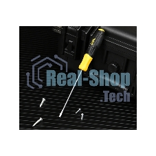Отвертка шлицевая Deli DL6351251N 5х125мм сталь Cr-V, двухкомпонентная прорезиненная рукоять