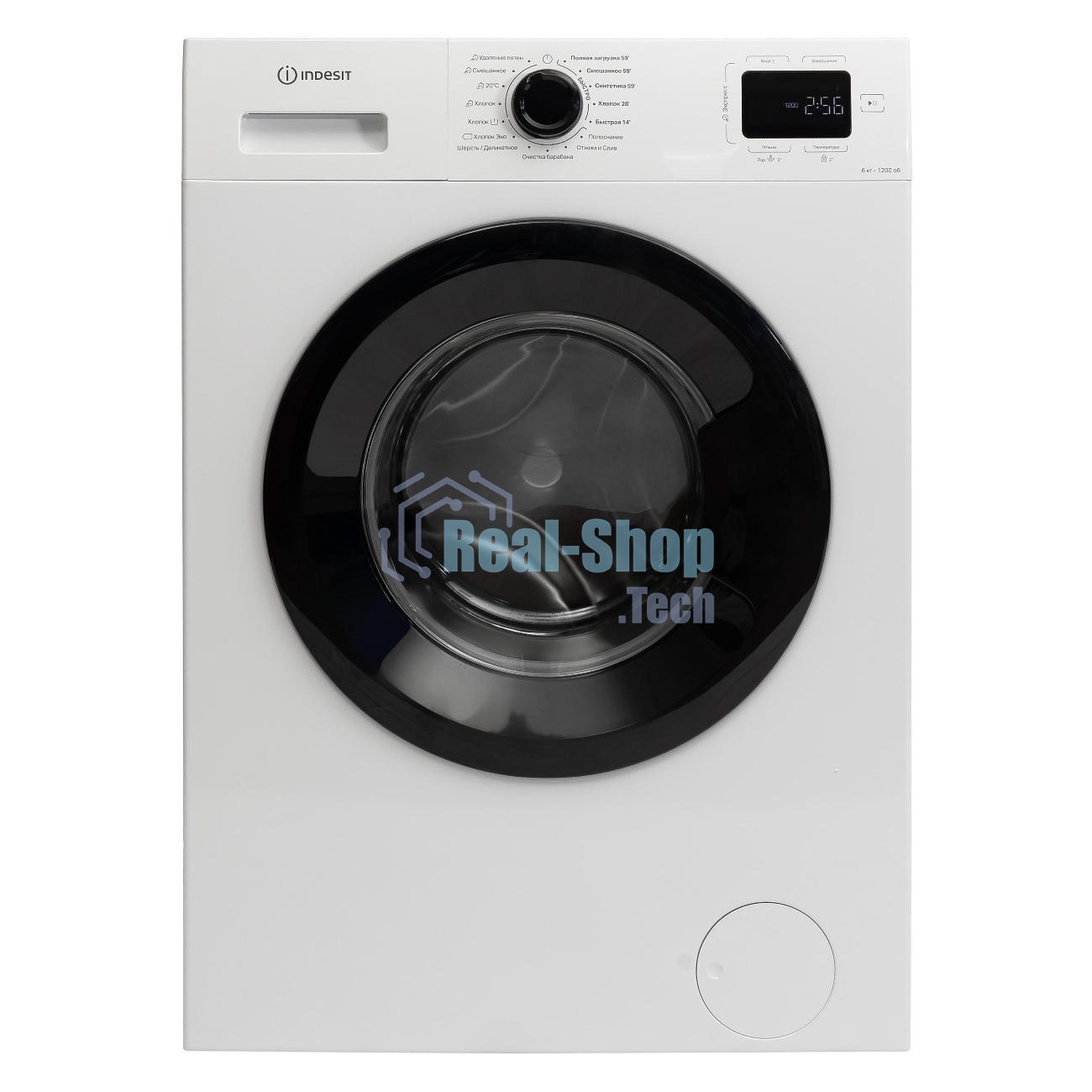 Стиральная машина Indesit ILS3 61291 B белый/черный, загрузка фронтальная 6 кг, 1200 об/мин., класс: A