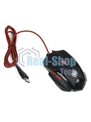 Мышь проводная Dialog Gan-Kata MGK-10U черный, 2400 dpi, USB, кнопки - 6