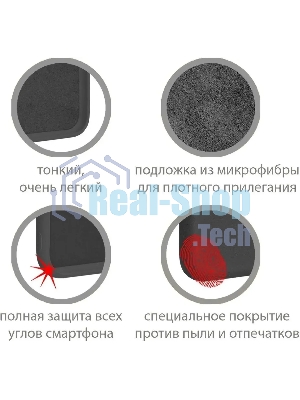 Чехол (клип-кейс) DF sOriginal-33, для Samsung Galaxy A03 Core, черный