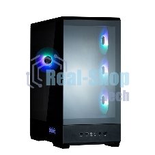 Компьютерный корпус ZALMAN P50 DS, ATX, черный, WINDOW, 2x3.5