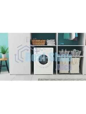 Стиральная машина Indesit BWSB 61051 WWV белый, загрузка фронтальная 6 кг, 1000 об/мин., класс: А