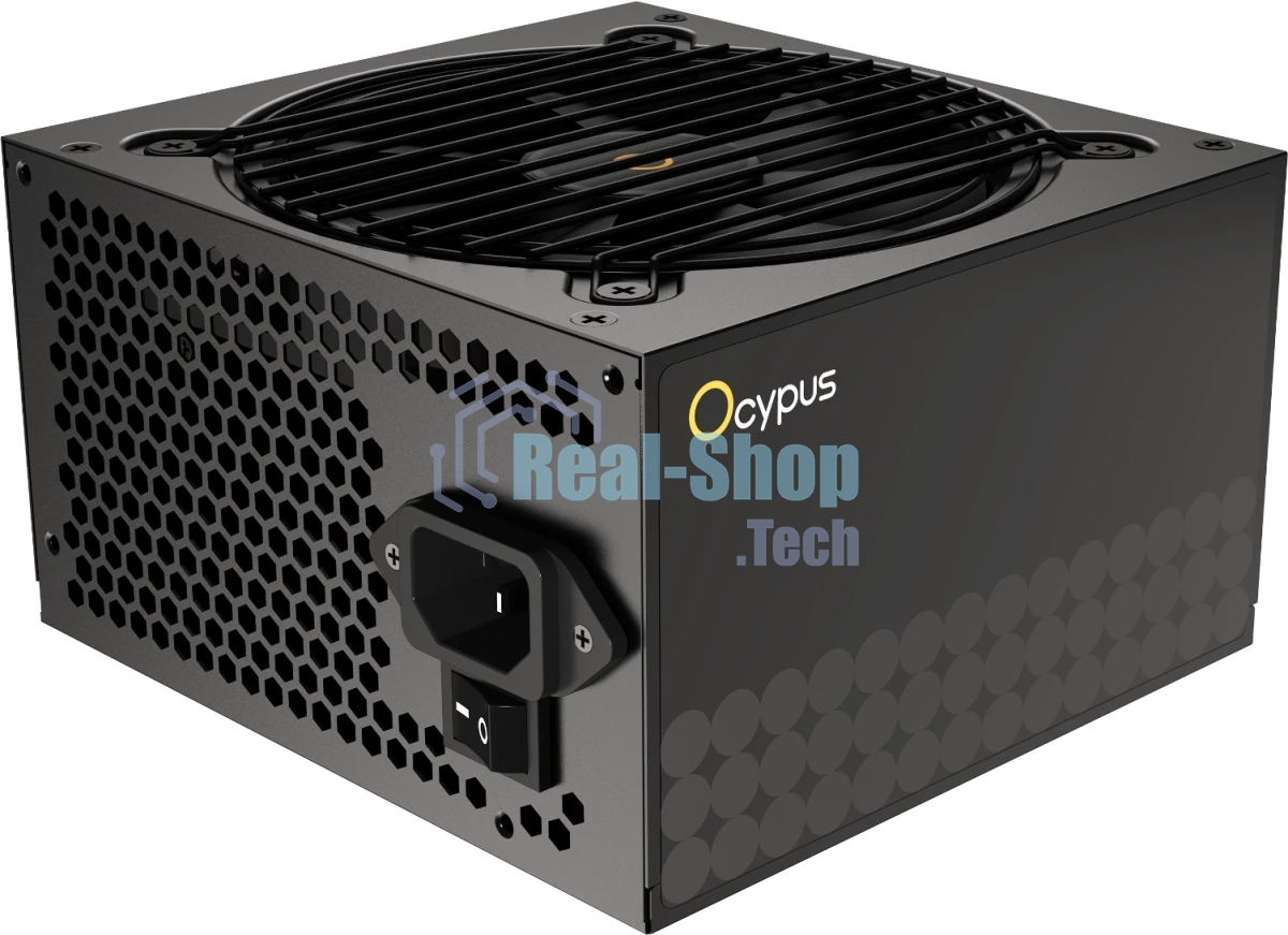 Блок питания 850W Ocypus Gaммa P850 BK (ATX, 80 PLUS, APFC, 20+4 pin, 120мм fan, PCI-E 6+2Px4, 6xSATA) (Gaммa-P850-W1HDBK024X-EU)