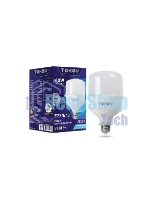 Лампа светодиодная TOKOV ELECTRIC 40Вт HP 6500К Е40/Е27 176-264В