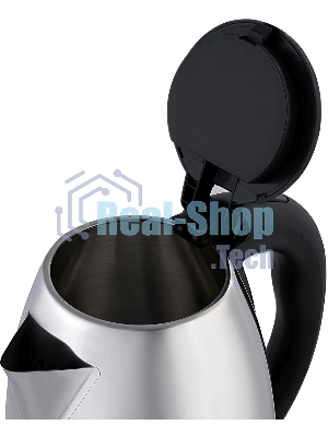 Чайник электрический Starwind SKS1771 1.8 л, 1700 Вт, серебристый/черный корпус: металл/пластик