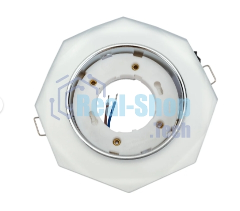 Встраиваемый точечный светильник G216 CH/WH хром/матовый GX53+3W(LED WHITE)