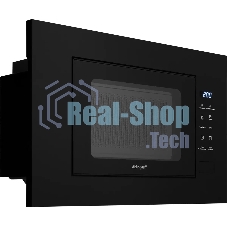 Микроволновая печь встраиваемая Weissgauff HMT-206 Compact Grill черный, 20 л, 700 Вт, переключатели - сенсор