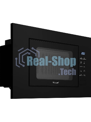 Микроволновая печь встраиваемая Weissgauff HMT-206 Compact Grill черный, 20 л, 700 Вт, переключатели - сенсор