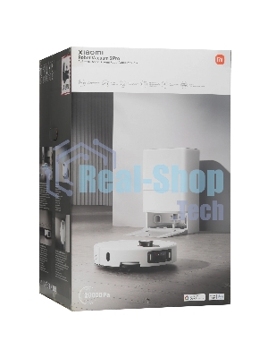 Робот-пылесос Xiaomi Robot Vacuum 5 Pro EU белый, 5200 мАч Li-Ion, уборка сухая/влажная, пылесборник контейнер 0.29 л