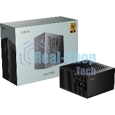 Блок питания 750W Ocypus Iota P750 (ATX, 80 PLUS Gold, APFC, 20+4 pin, 120мм fan, PCI-E 6+2Px3, 8xSATA) (Iota-P750-G1FFBK024X-EU)