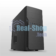 Компьютерный корпус с блоком питания 450Вт. Case Foxline mATX, 450W, 2xUSB 3.0, 2xUSB 2.0, powercord