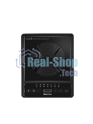 Плита настольная электрическая Blackton Bt IC133C Black, индукционная, 2000 Вт, тип управления: электронное, регулировка мощности: 8 уровней, количество автоматических программ: 7, размер варочной поверхности: 190 мм, материал корпуса: пластик, керамика, таймер до 3 часов, LED-дисплей, автоотключение при снятии посуды, максимальный вес: 15 кг, нескользящие ножки, длина шнура: 1.2 м
