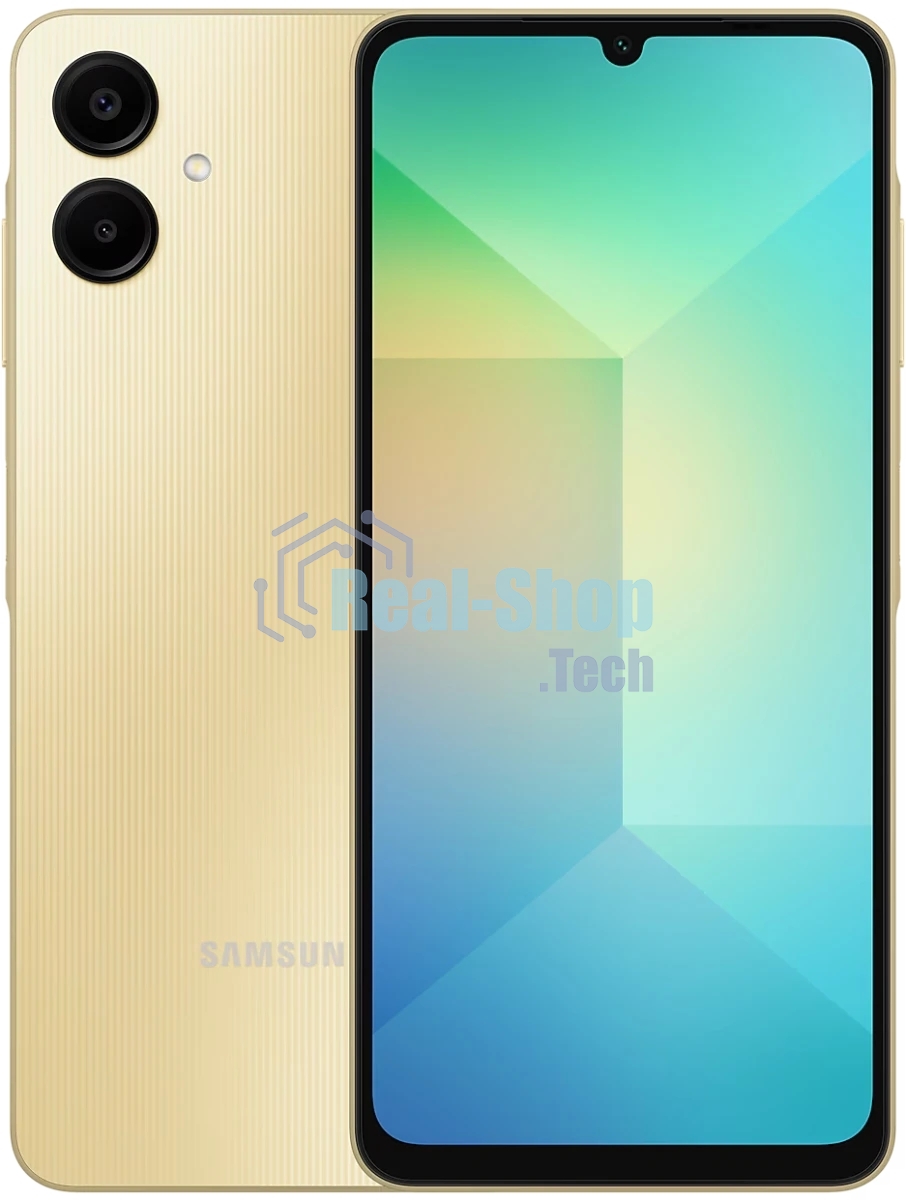 Смартфон Samsung Galaxy A06 SM-A065F 4/64Gb, золотистый