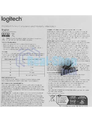 Гарнитура Logitech H650e чёрный, проводная, USB