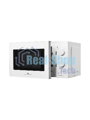 Микроволновая печь General Electronics GE-MS620W белый, 20 л, 700 Вт, переключатели — поворотный механизм