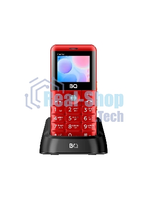 Мобильный телефон BQ 2006 Comfort красный/черный