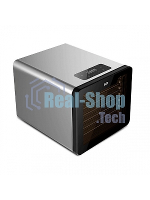 Сушилка для овощей и фруктов BQ FD9000 Black-Steel, Мощность 650 Вт