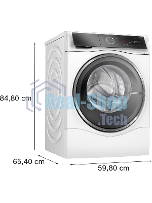 Стирально-сушильная машина Bosch WNC254A0ME белый, загр.фронтальная, макс.: 10,5 кг, 1400 об/мин, класс: D