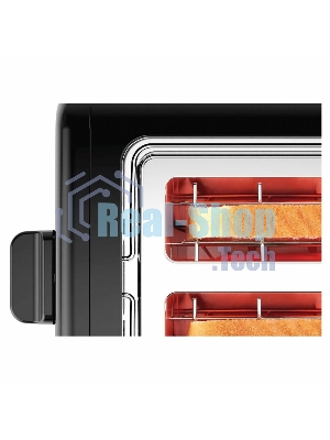 Тостер Bosch TAT3P423 черный, 970 Вт, 2 слота