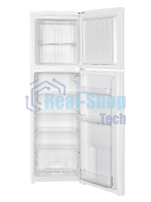 Холодильник SNOWCAP RDD-170 W белый двухкамерный 121/45л морозилка сверху