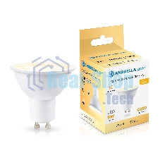Лампа светодиодная	Ambrella light 190903 LED MR16 9W IC GU10 2700K 175-265V 38°