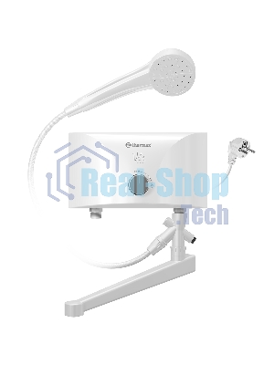 Водонагреватель электрический проточный Thermex Vetro 3500 tap