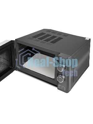 Микроволновая печь Centek CT-1573 серый, 20 л, 700 Вт, переключатели - поворотный механизм