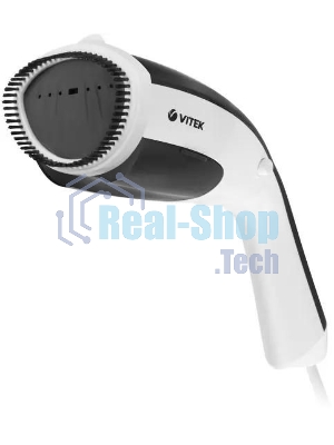 Отпариватель Vitek 2439-VT-03 белый/черный, 1200 Вт, 20 г/мин, 100 мл