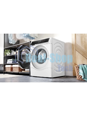 Стирально-сушильная машина Bosch WNC254A0ME белый, загр.фронтальная, макс.: 10,5 кг, 1400 об/мин, класс: D