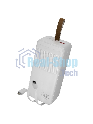 Портативный аккумулятор MORE CHOICE (4620202552846) PB59-40 40000mAh 1USB+1Type-C+1micro USB 3.0A 22.5W PD20WP, белый