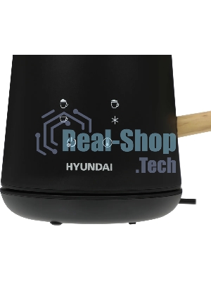 Капучинатор Hyundai HMF-P900 500мл черный/коричневый